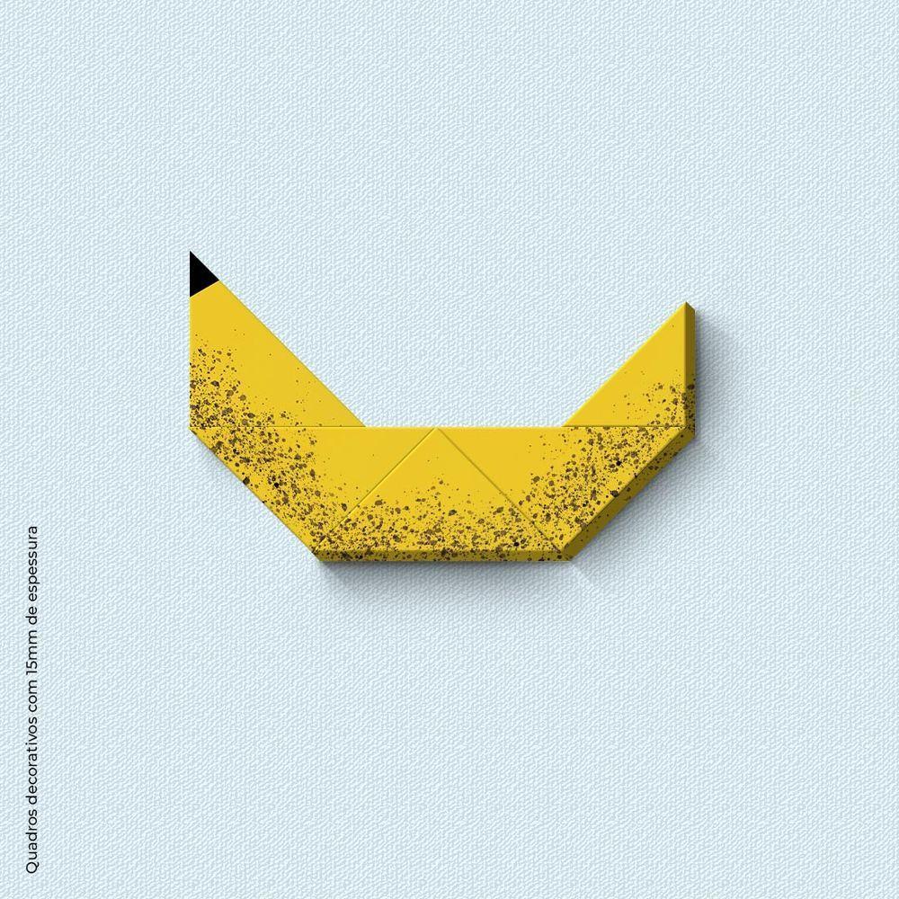 Banana Quadro Com 5 Peças 15Mm Ultra-Brilho - 1