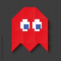 Fantasminha Vermelho Quadro Com 12 Peças 15Mm Soft Touch - 1