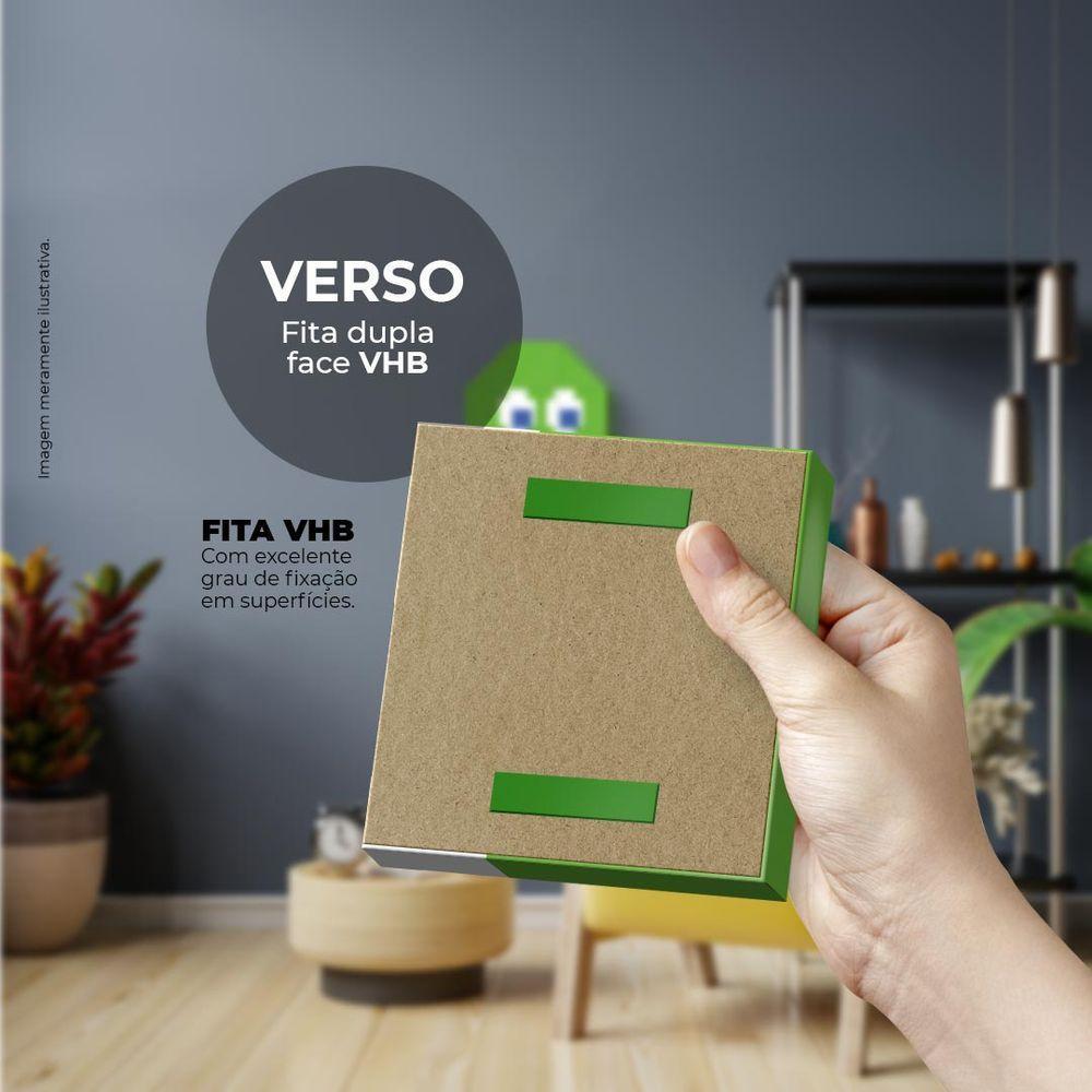 Fantasminha Verde Quadro Com 12 Peças 15Mm Soft Touch - 3