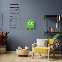 Fantasminha Verde Quadro Com 12 Peças 15Mm Soft Touch - 5