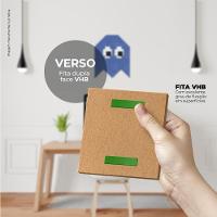 Fantasminha Azul Quadro Com 12 Peças 6Mm Placa Soft Touch - 3