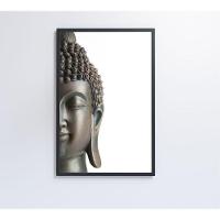 Quadro Face Buda 40x60 Cm Tecido Canvas - 3