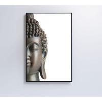 Quadro Face Buda 80x120 Cm Tecido Canvas - 2