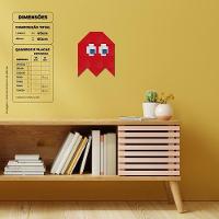 Fantasminha Vermelho Quadro Com 12 Peças 6Mm