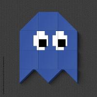 Fantasminha Azul Quadro Com 12 Peças 15Mm Soft Touch - 1