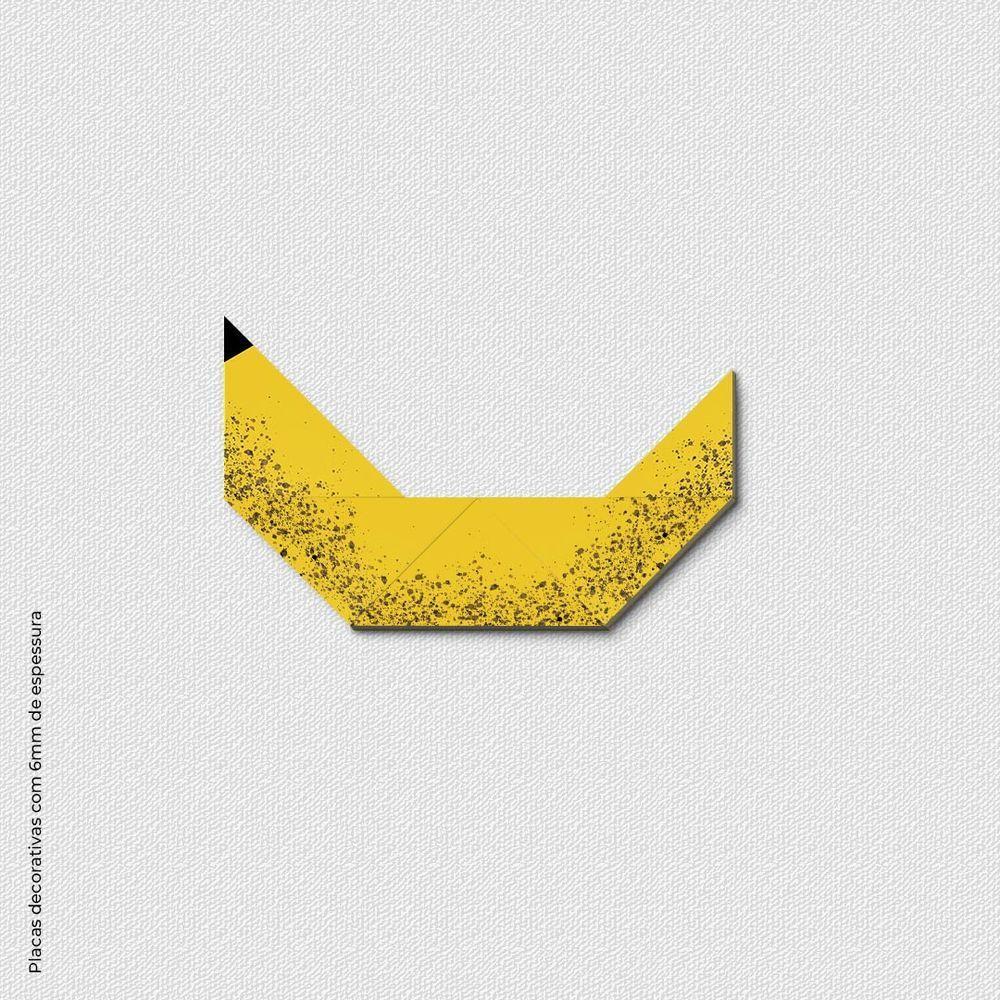 Banana Quadro Com 5 Peças 6Mm Placa Ultra-Brilho - 1