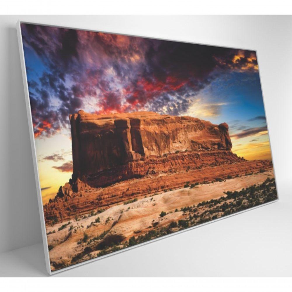 Quadro Decorativo Deserto Butte Utah 60x40 Cm Tecido Canvas - 4