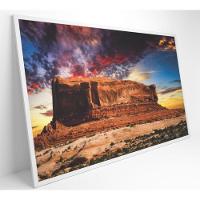 Quadro Decorativo Deserto Butte Utah 60x40 Cm Tecido Canvas - 7