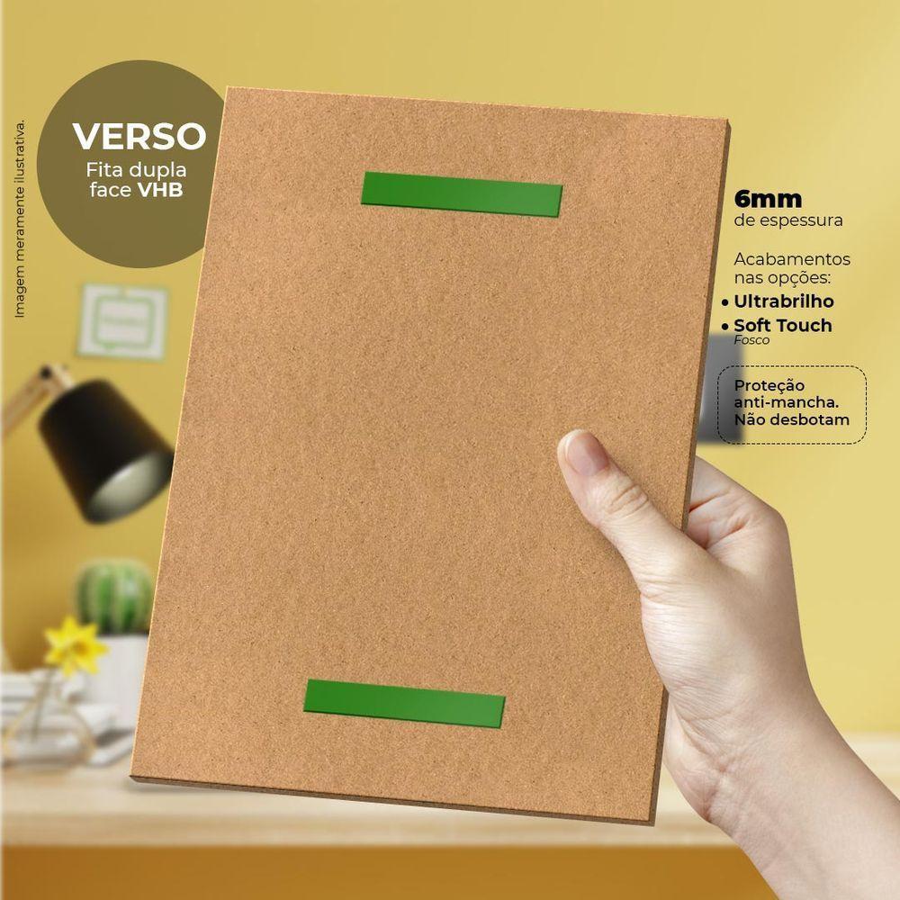 Documento Sem Título - Quadro Ou Placa Com 4 Peças 6mm - 3