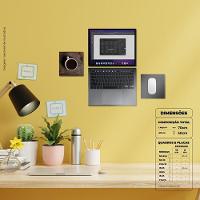 Documento Sem Título - Quadro Ou Placa Com 4 Peças 6mm - 5