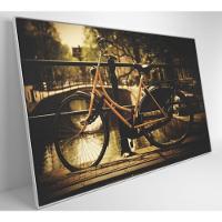 Quadro Bicicleta Na Ponte 120x80 Cm Tecido Canvas - 6