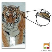 Kit 5 Placa Quadro 3d Borda Infinita Leão De Judá  - 10