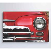 Quadro Frente Carro Clássico 90x60 Cm Tecido Canvas - 2