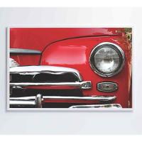 Quadro Frente Carro Clássico 90x60 Cm Tecido Canvas - 5