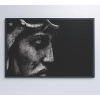 Quadro Estatua Cristo 120x80 Cm Tecido Canvas - 6