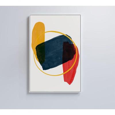 Quadro Artes Em Círculos 40x60 Cm Adesivo Fotográfico