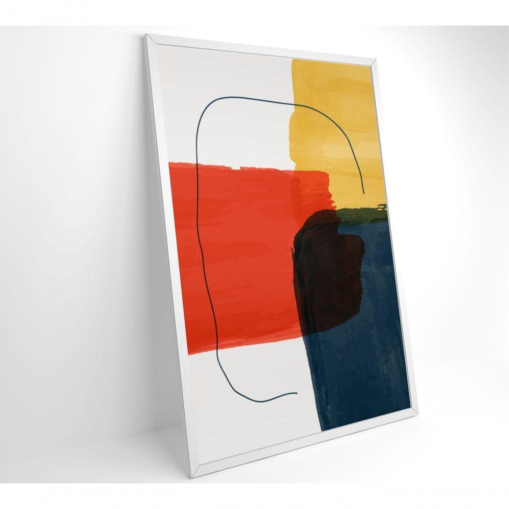 Quadro Artes Em Quadrados 80x120 Cm Tecido Canvas - 2