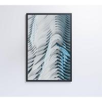 Quadro Arquitetura Curvas 80x120 Cm Tecido Canvas - 3