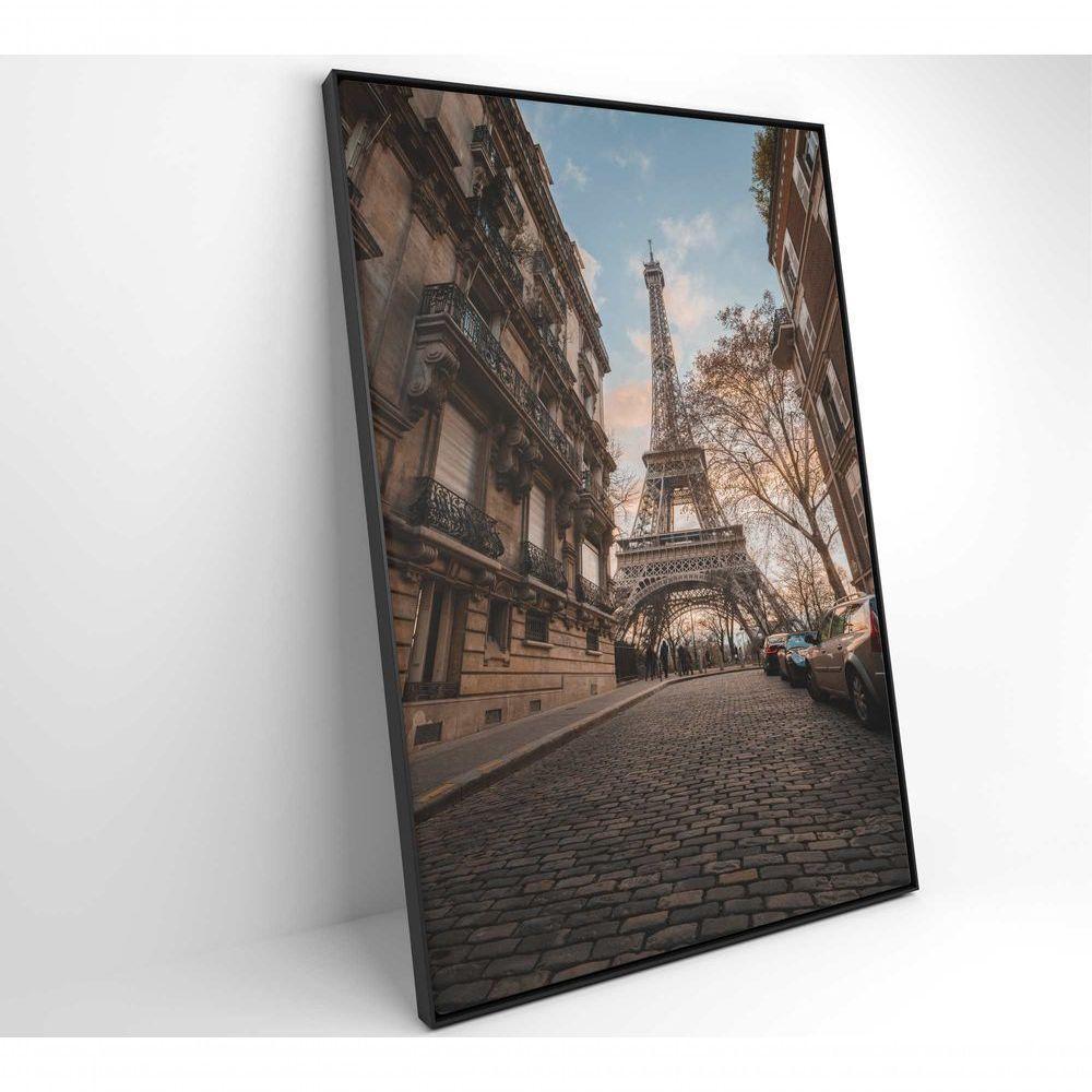 Quadro Torre Eiffel 80x120 Cm Tecido Canvas - 5
