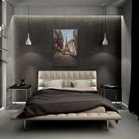 Quadro Torre Eiffel 80x120 Cm Tecido Canvas - 1