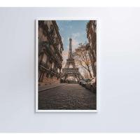 Quadro Torre Eiffel 80x120 Cm Tecido Canvas - 10