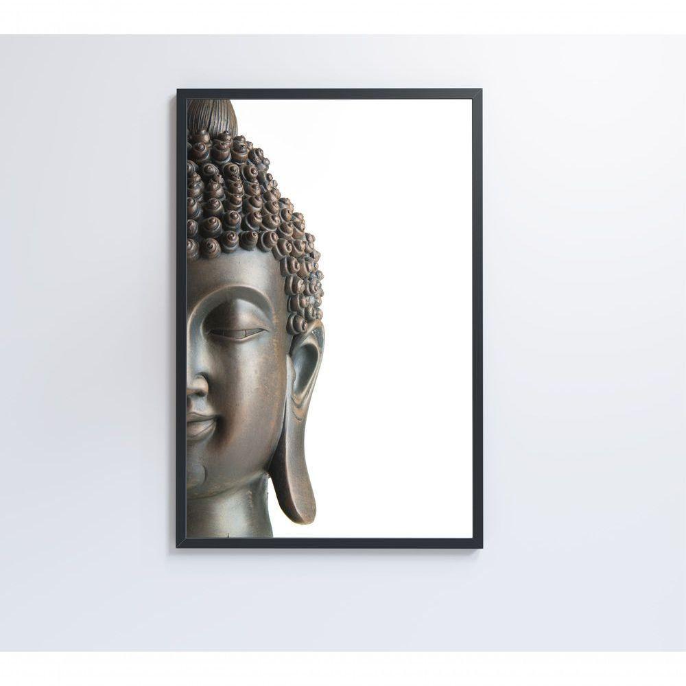 Quadro Face Buda 60x90 Cm Tecido Canvas - 3