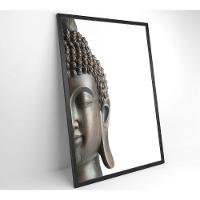 Quadro Face Buda 60x90 Cm Tecido Canvas - 6