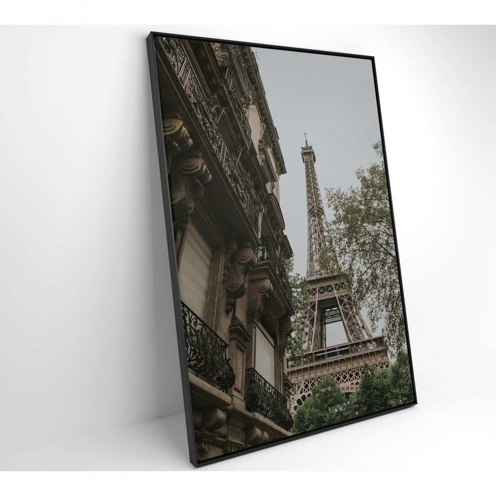Quadro Torre Eiffel Paris 60x90 Cm Tecido Canvas - 2