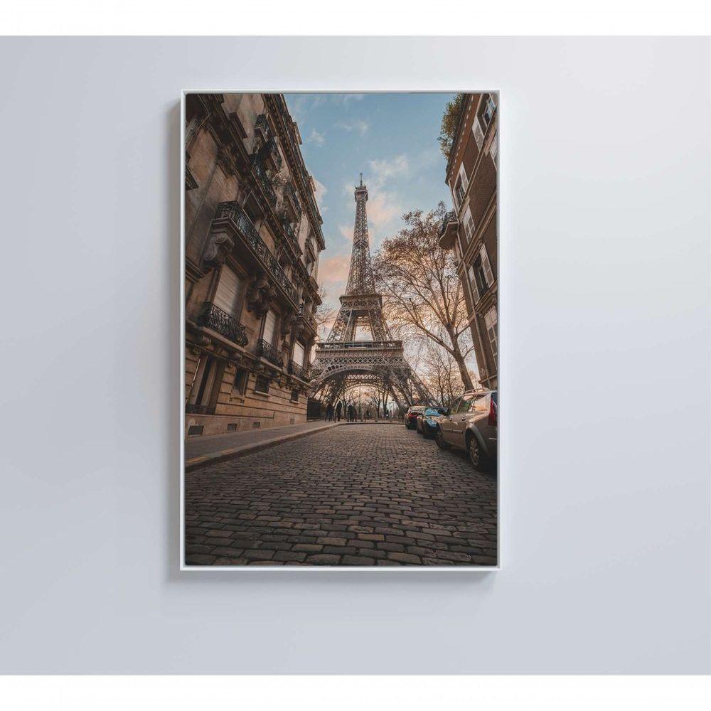 Quadro Torre Eiffel 60x90 Cm Vidro Impresso - 10