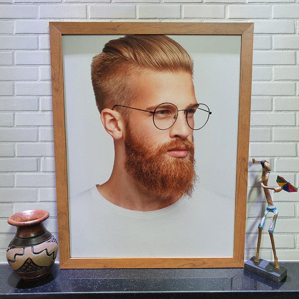 Quadros Barba Barbearia 35cmx45cms Modelo 7 - 1