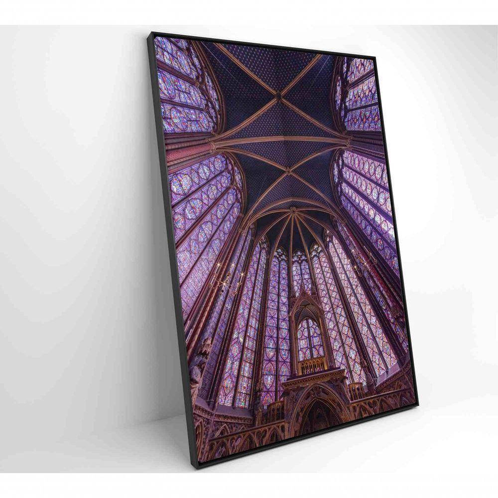 Quadro Arquitetura Igreja 80x120 Cm Tecido Canvas - 2