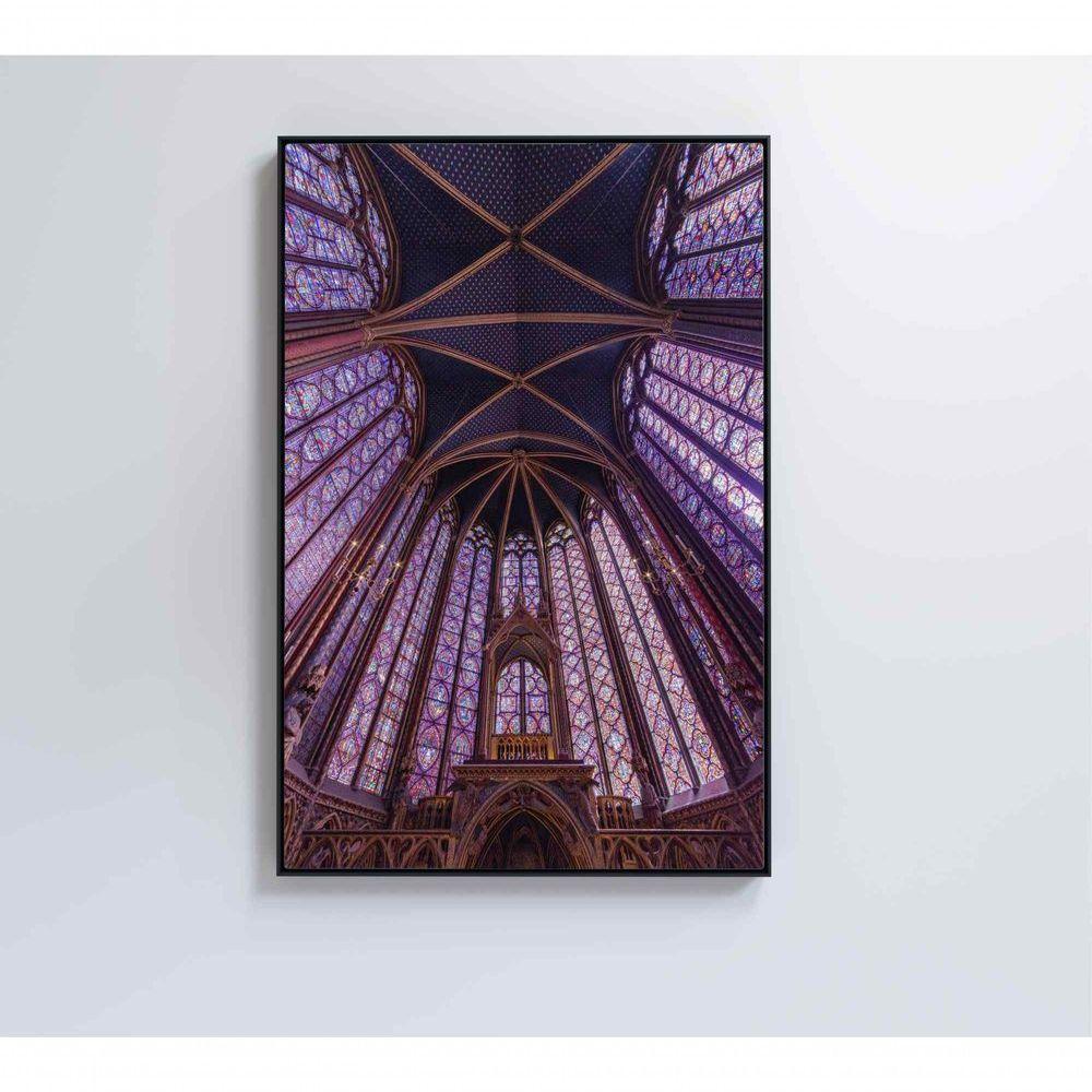 Quadro Arquitetura Igreja 80x120 Cm Tecido Canvas - 6