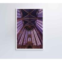 Quadro Arquitetura Igreja 80x120 Cm Tecido Canvas - 8