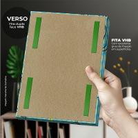 Flores Com Cores Fluídas Quadro Com 3 Peças 15Mm Soft Touch - 3