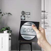 Caiu A Ficha Quadro Com 3 Peças 6Mm Placa Ultra-Brilho