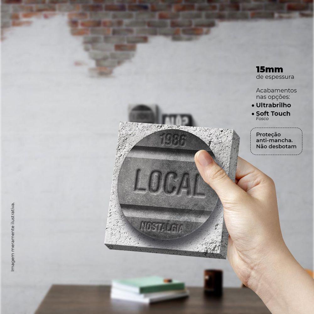 Caiu A Ficha Quadro Com 3 Peças 15Mm Ultra-Brilho - 4