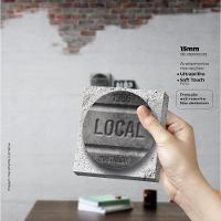 Caiu A Ficha Quadro Com 3 Peças 15Mm Ultra-Brilho