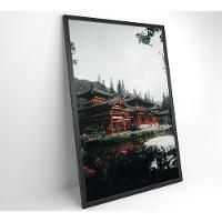 Quadro Templo Japonês 60x90 Cm Tecido Canvas - 2