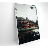 Quadro Templo Japonês 60x90 Cm Tecido Canvas