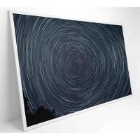 Quadro Abstrato Espiral Noturno 120x80 Cm Tecido Canvas - 7