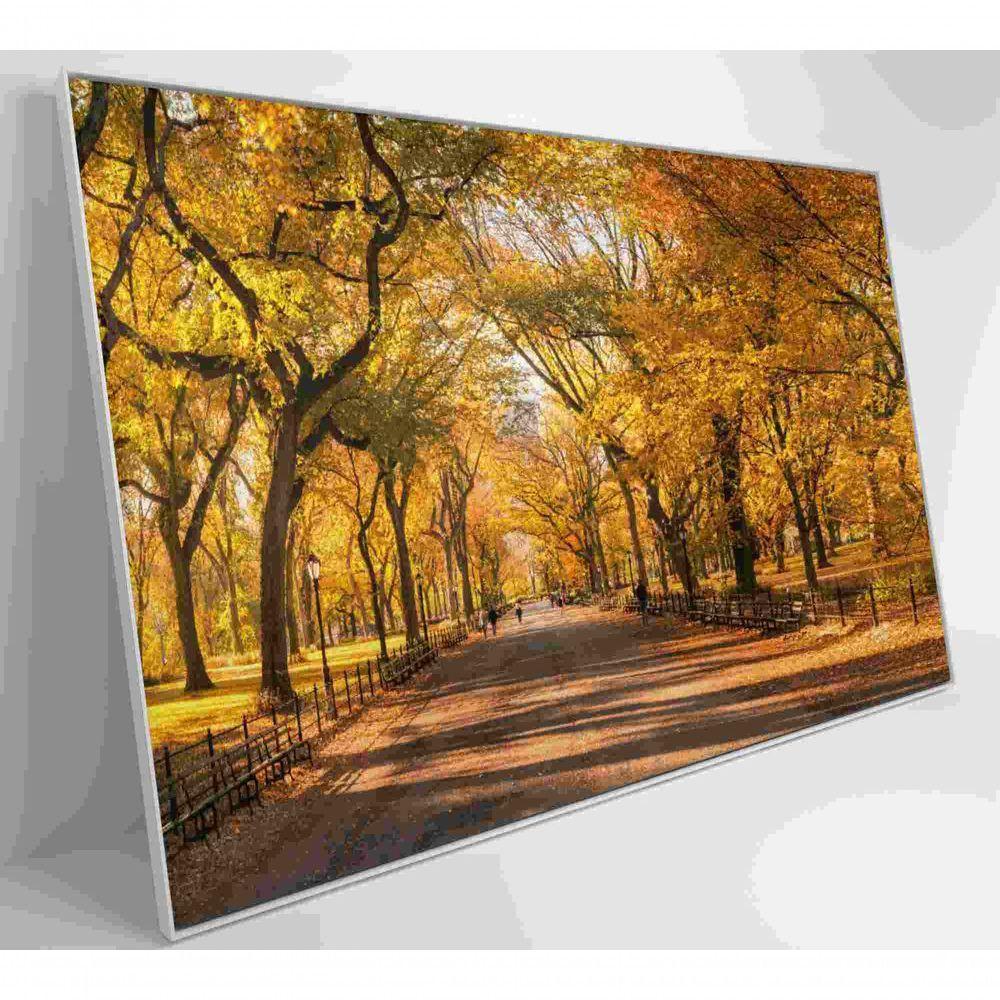Quadro Central Park Outono 60x40 Cm Tecido Canvas - 2