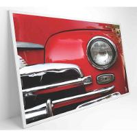 Quadro Frente Carro Clássico 120x80 Cm Tecido Canvas - 8