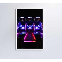 Quadro Jogo Arcade 120x80 Cm Tecido Canvas - 3