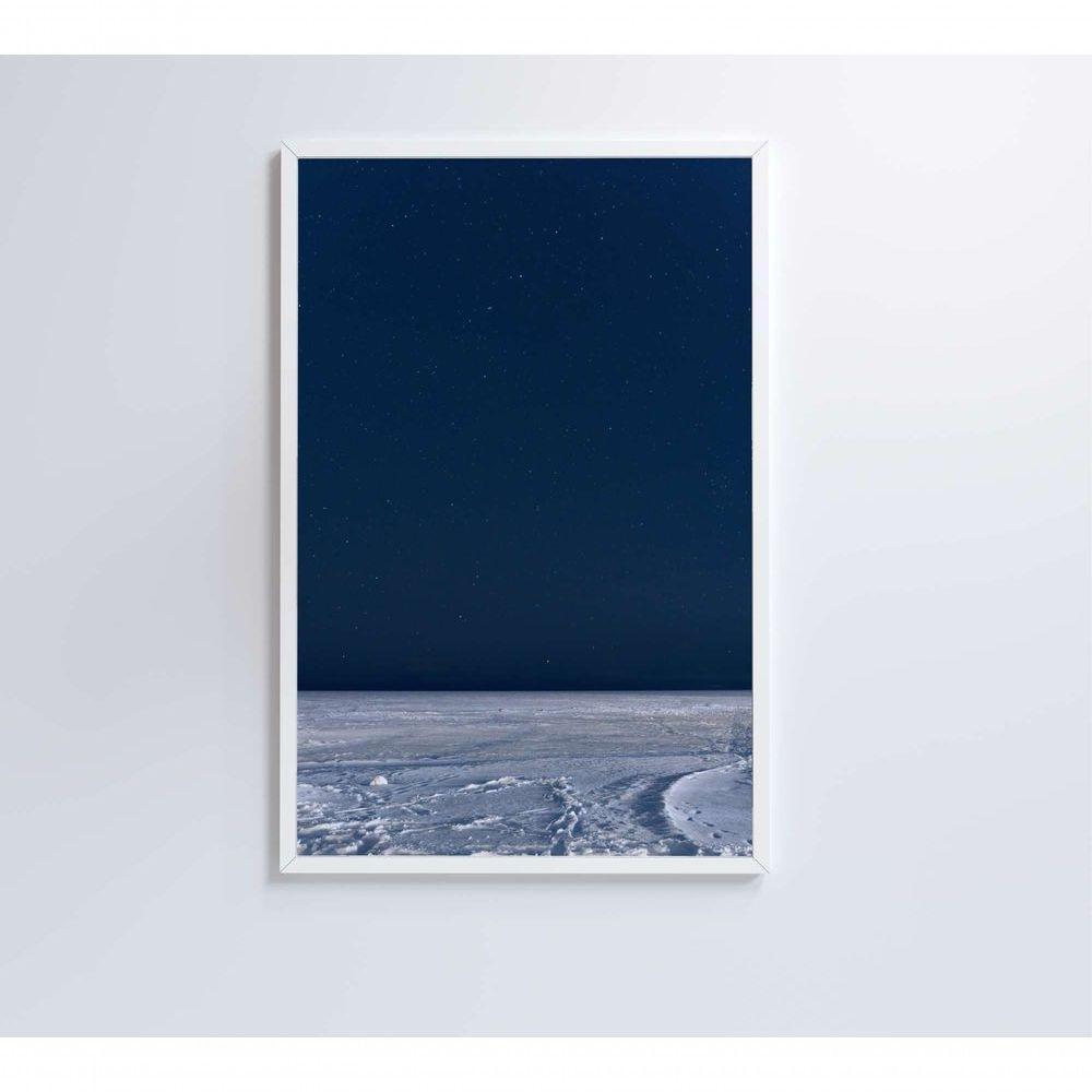 Quadro Lago Ladoga Russia 90x60 Cm Adesivo Fotográfico - 3