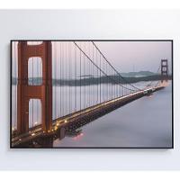 Quadro Ponte Golden Gate Neblina 120x80 Cm Tecido Canvas - 5