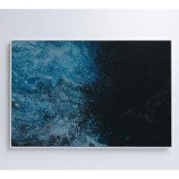 Quadro Abstrato Geleiras 90x60 Cm Tecido Canvas - 1