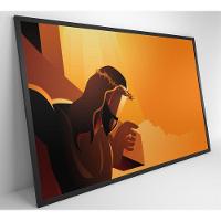 Quadro Jesus Cristo Coroa De Espinhos 90x60 Cm Vidro Impresso - 8