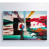 Quadro Pintura Quadrado 120x80 Cm Tecido Canvas - 3