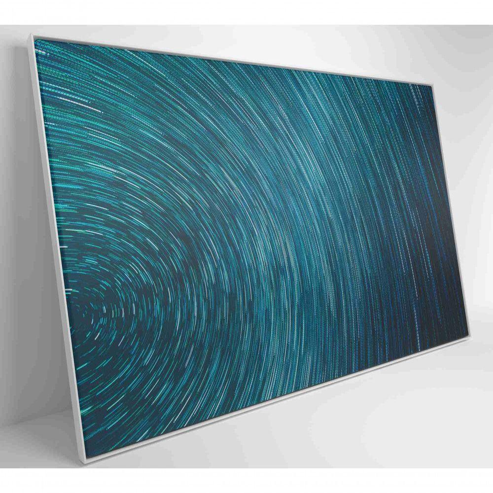 Quadro Abstrato Espiral 60x40 Cm Tecido Canvas - 6