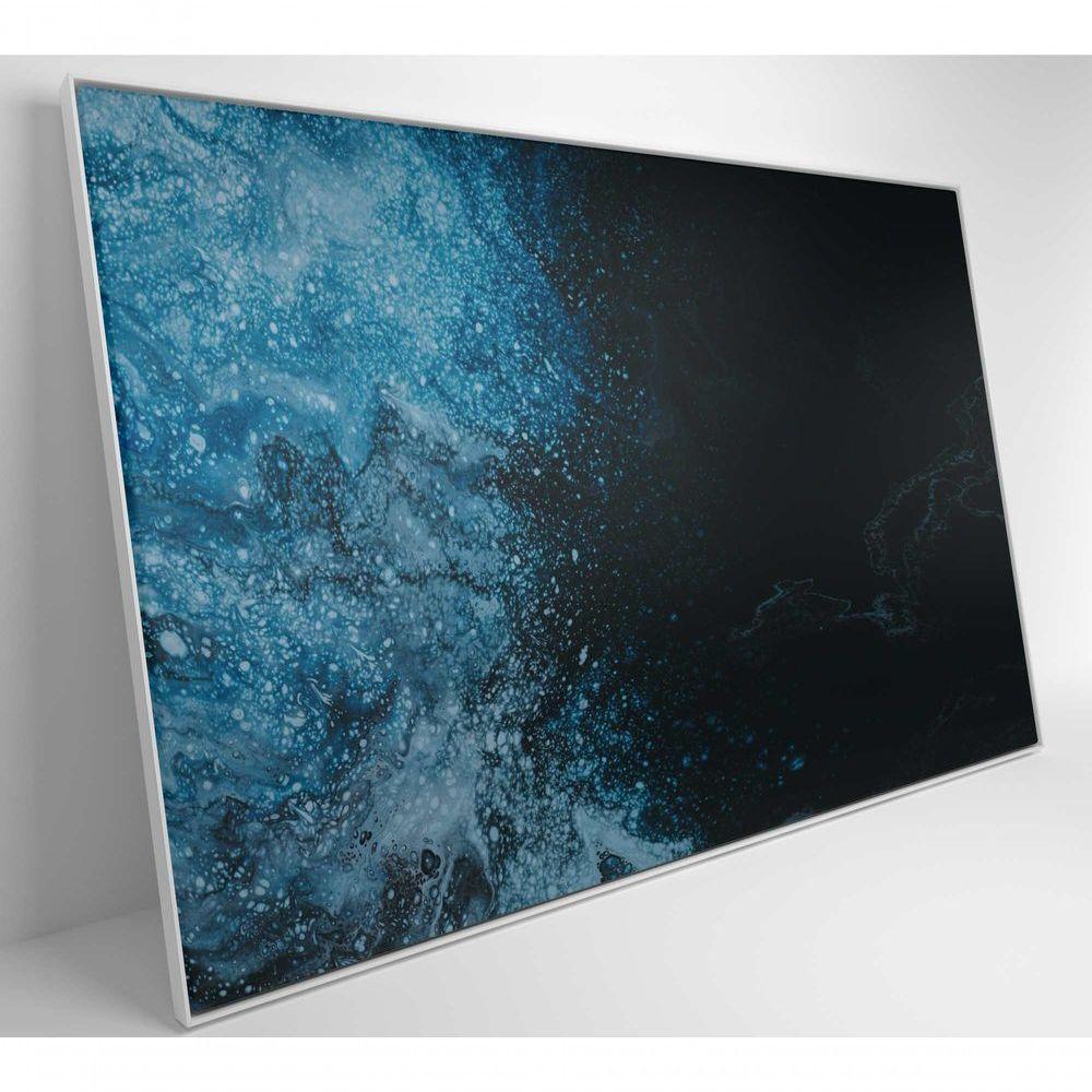 Quadro Abstrato Geleiras 120x80 Cm Tecido Canvas - 6